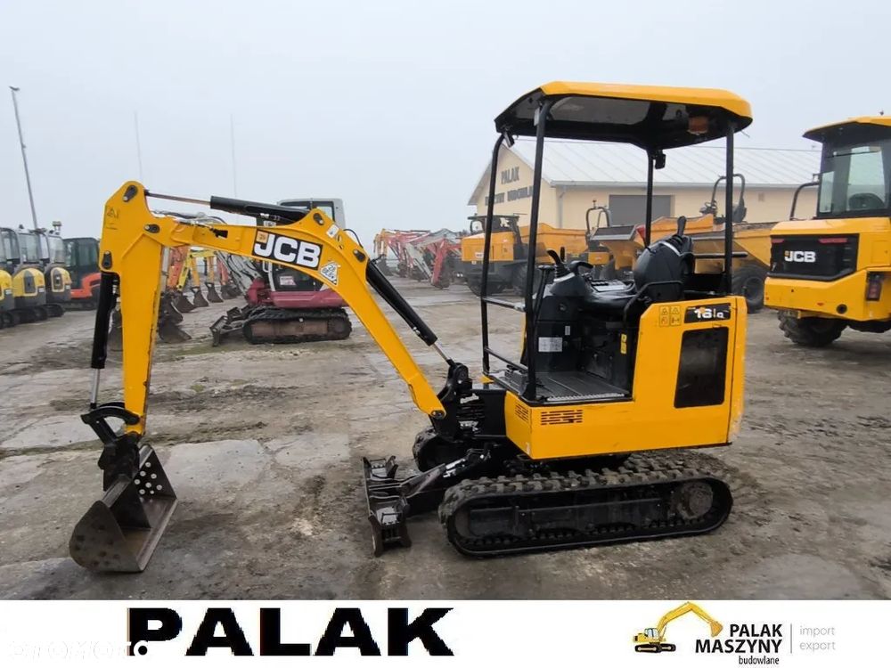JCB Mini koparka  JCB 16C-1  , 2022 rok   OTWARTA