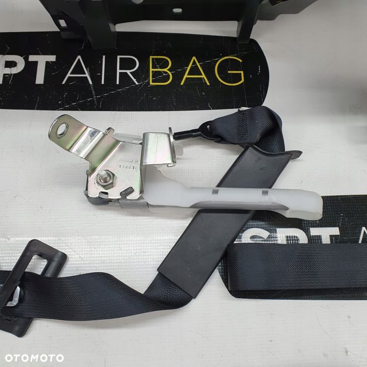NISSAN LEAF 2 DESKA ROZDZIELCZA KONSOLA KOKPIT PULPIT PODUSZKI AIRBAG AIR BAG PASY KIT SET - 8