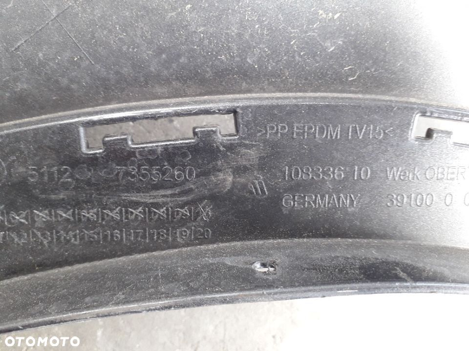 BMW X1 F48 09-15R ZDERZAK TYŁ 51127355260 - 10