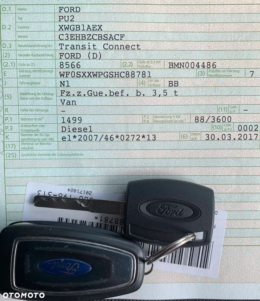 Ford Transit Connect 240 L2 LKW Autm Trend - 31
