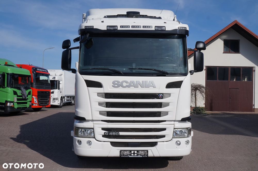 Scania G 450 6x2 CHŁODNIA KONTENER 8.45 m 21 PALET OŚ SKRĘTNA WINDA - 2