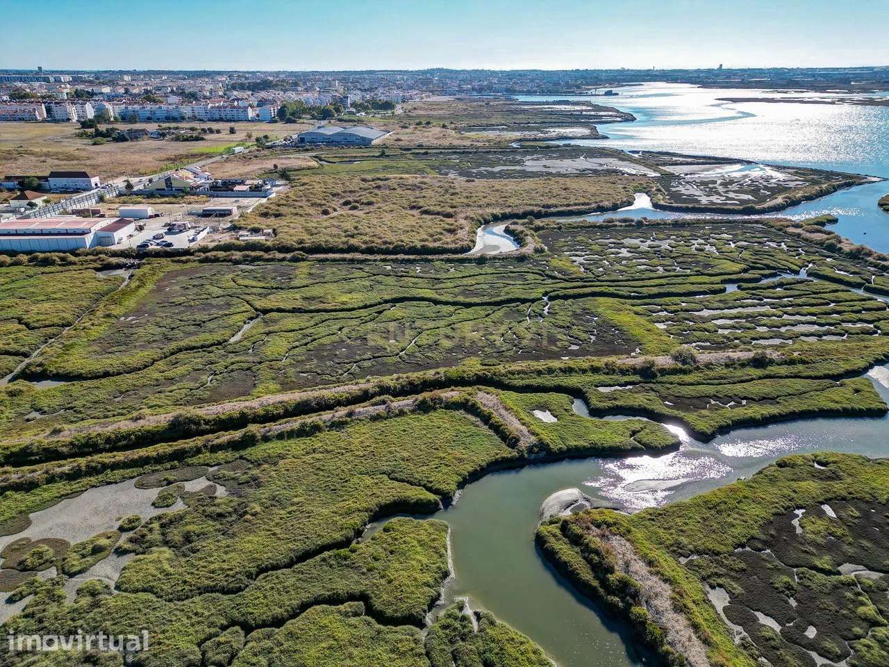 Terreno 20,18ha, Montijo - Seixalinho, para actividades de piscicultur - Grande imagem: 2/9
