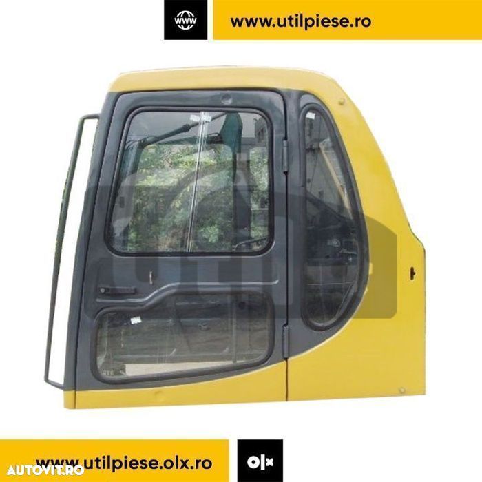 Cabina excavator komatsu pc30 pc30mr-2 pc50 pc50mr-2 pc50ur pc55mr-2 - 1