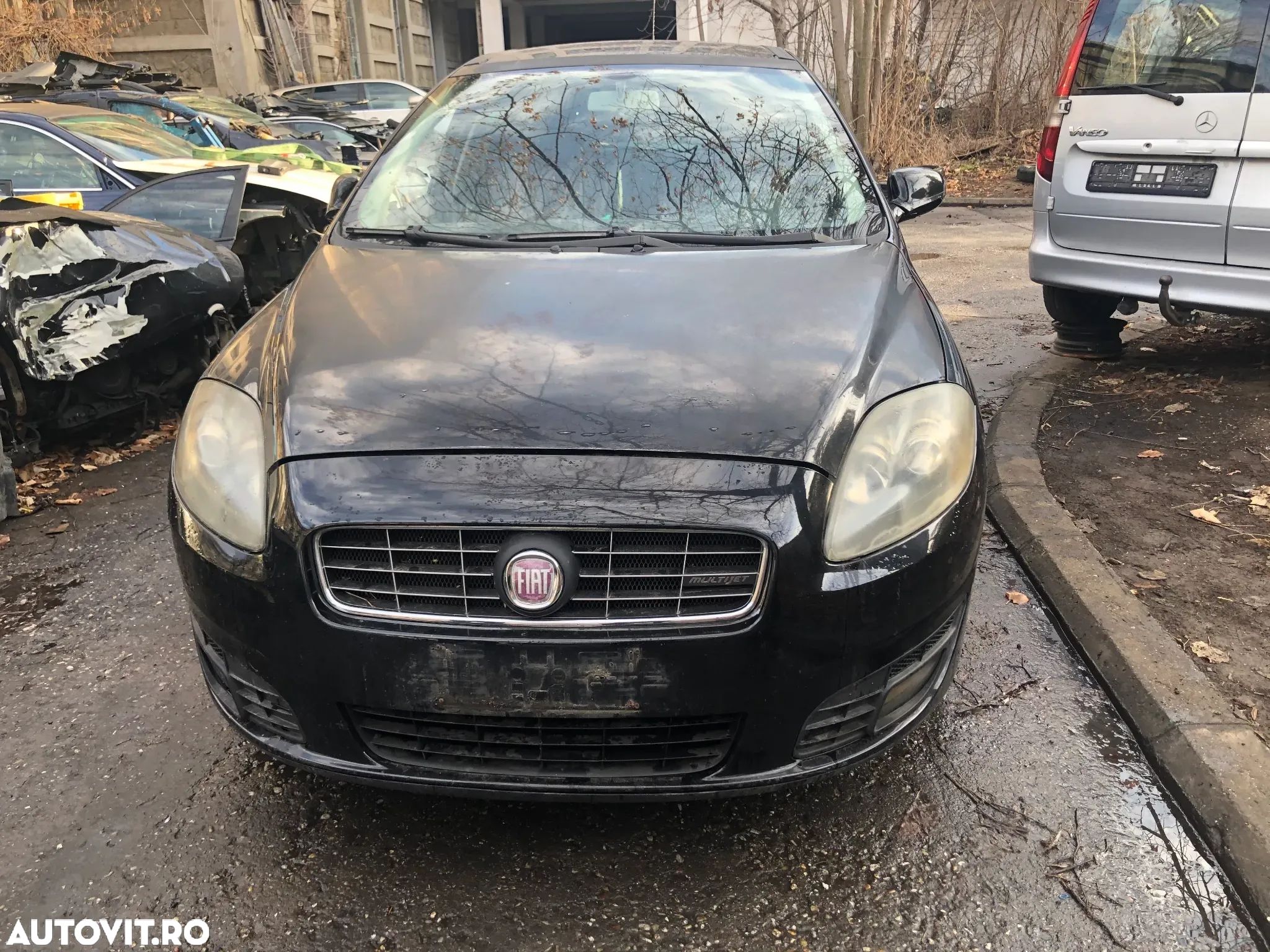 Capota fata motor Fiat Croma 2008 negru - 1