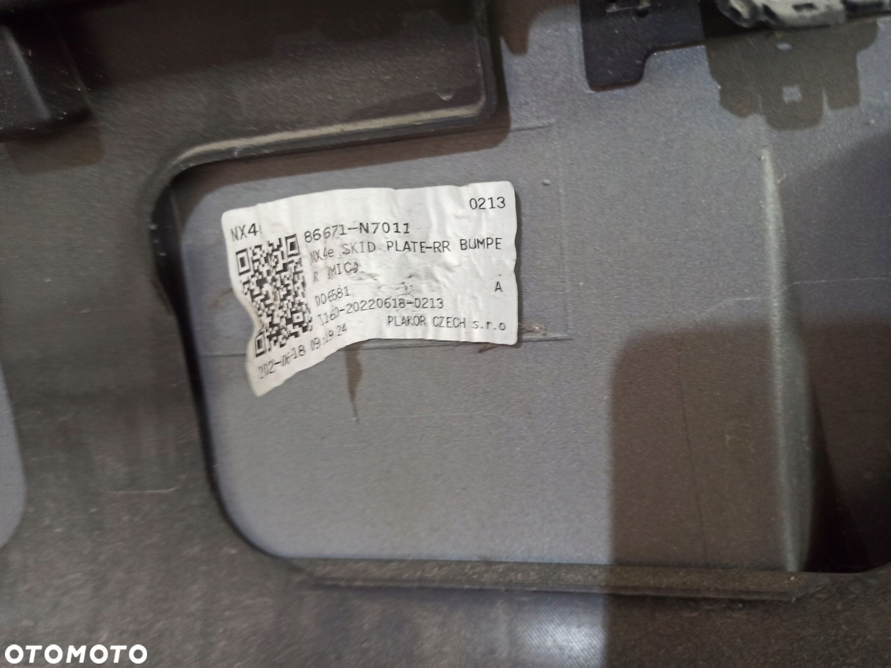Zderzak tył dół zderzaka dokładka HYUNDAI TUCSON IV 86671-N7011 - 13