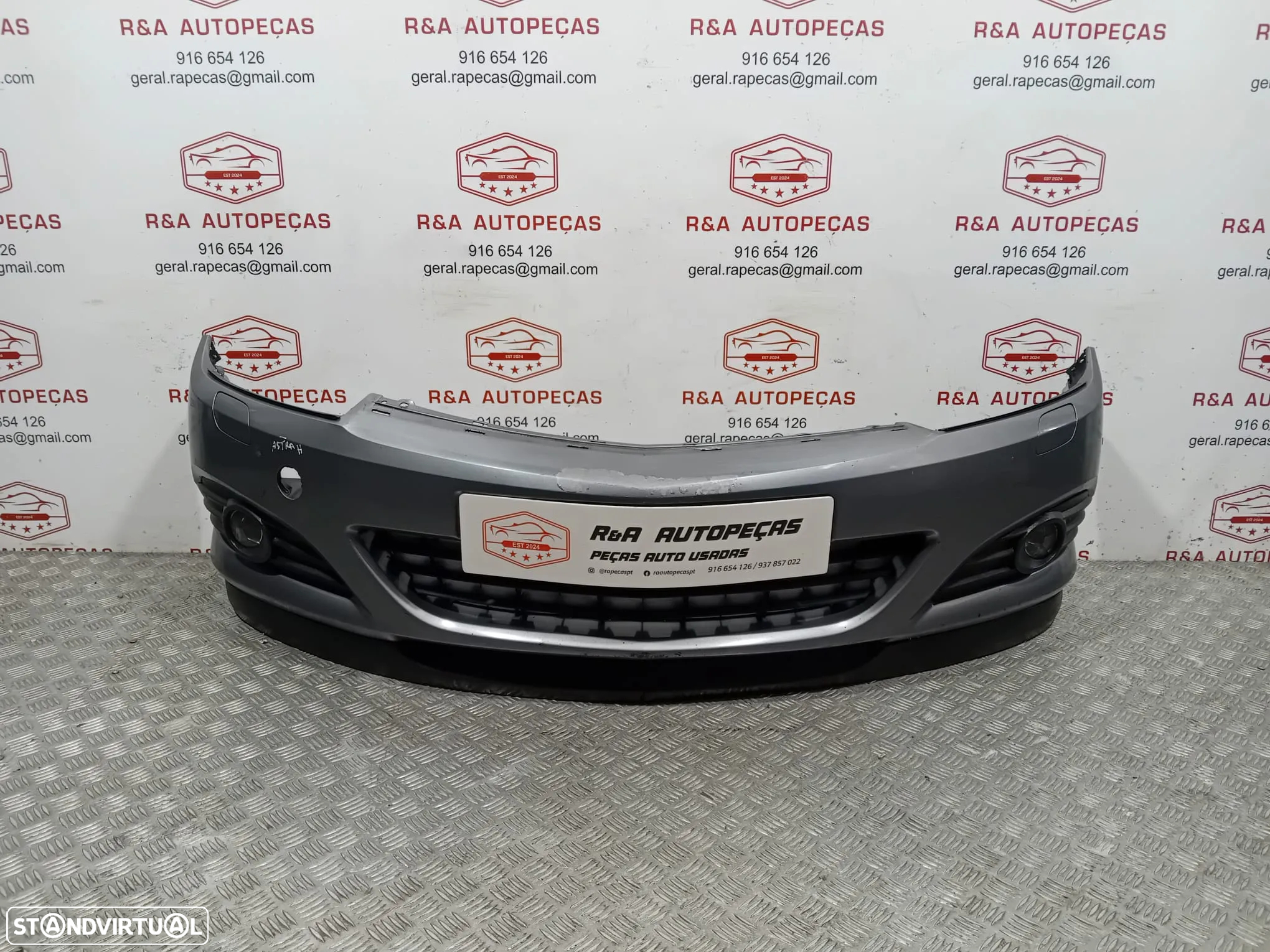 Parachoques Frente Opel Astra H 3 Portas Original - 4