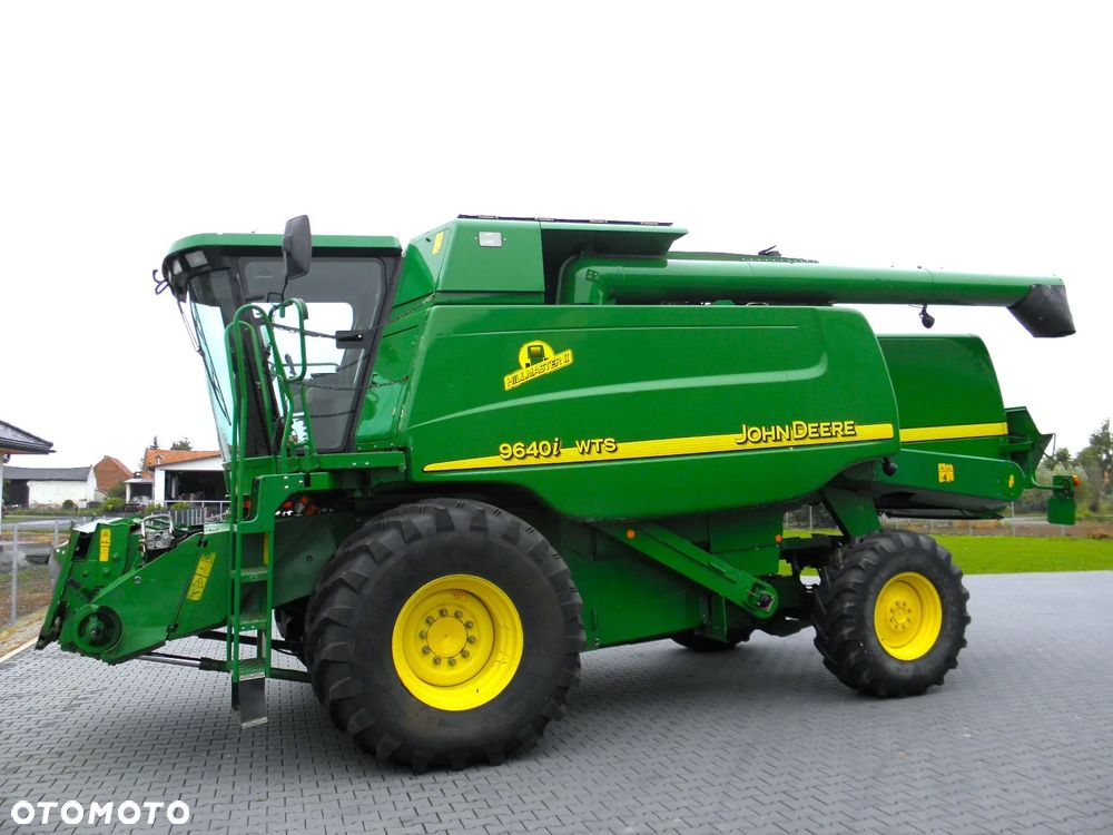 John Deere WTS 9640i 2006 Rok, Elektryczne sita, heder 6,1m, Nie Malowany, Stan Bardzo Dobry - 3