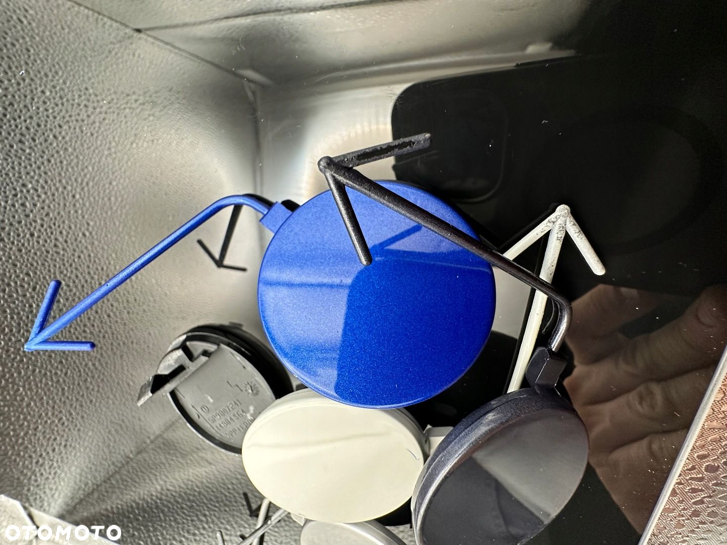 ZAŚLEPKA HAK HOL PRZÓD SEAT ALTEA / TOLEDO 5P9807241 NOWA OEM RÓŻNE KOLORY - 9