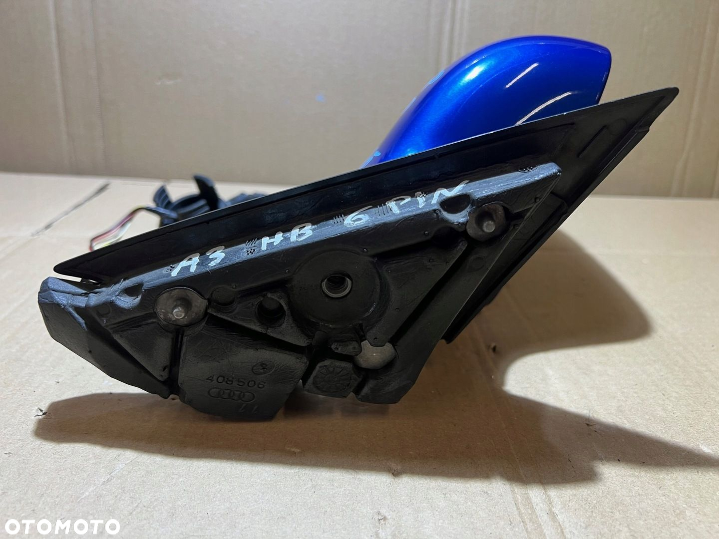 AUDI A3 8P 3D LIFT LUSTERKO PRAWE 6PIN - 12