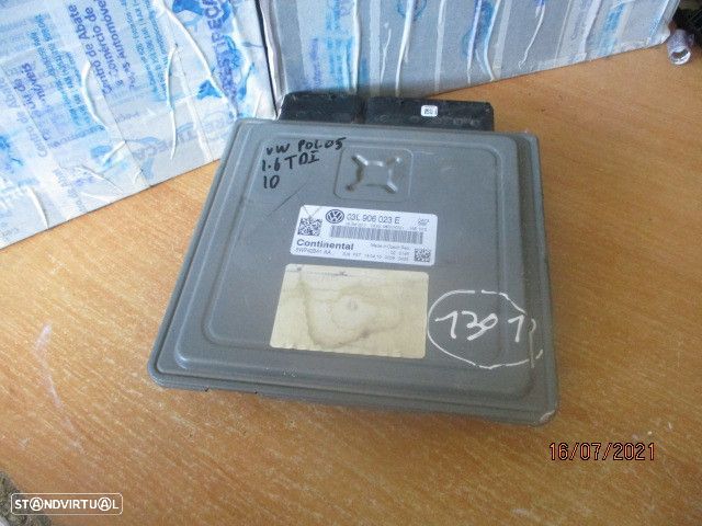 Centralina 03L906023E VW POLO 5 2010 1.6TDI CONTINENTAL VW POLO 5 2009 1.6TDI 75CV 5P VERMELHO - 4