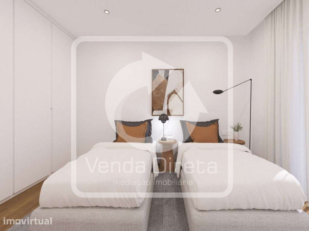 Apartamento T2 com 120.05 m² | Parqueamento e Excelentes Acabamento... - Grande imagem: 3/22