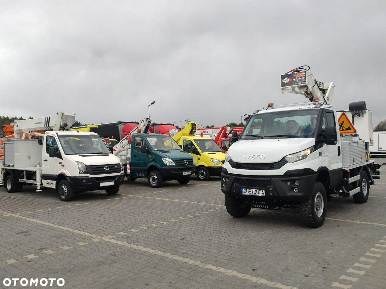 Iveco Daily 55S17W 4x4 Zwyżka 19m Versalift Lat 55 TB Time France - 10