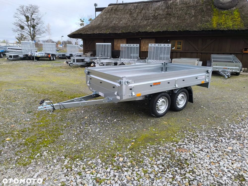 Neptun Przyczepa Neptun N7-263 2 KPS BASELINE 263x145x30 2 osie 750 kg koła pod spodem platforma - 11