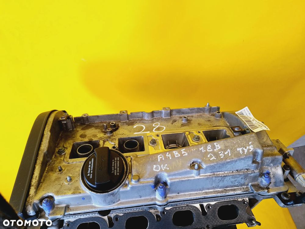 SILNIK AUDI A4 B5 1.8 BENZYNA KOD SILNIKA: AVV GŁOWICA: 058103373D NR28 - 6