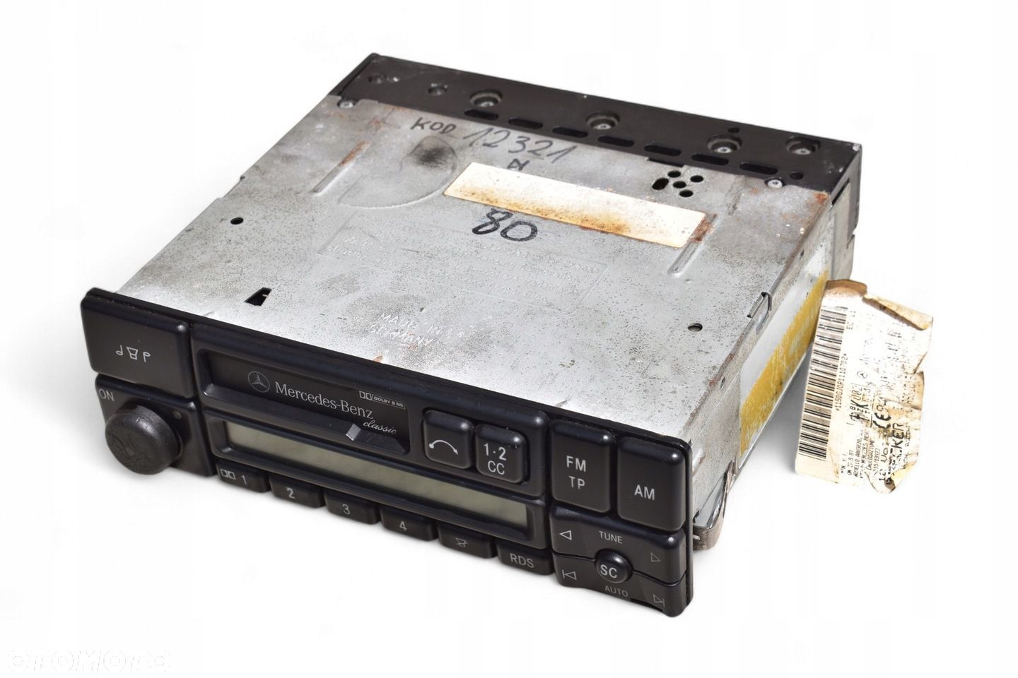 Radio Fabryczne Kod MERCEDES W124 W201 W140 R129 W202 0038202986 - 1