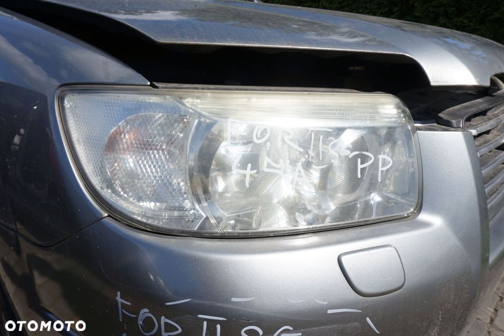 MASKA ZDERZAK BŁOTNIKI LAMPY FORESTER II SG LIFT 45A  SUBARU 2006-2008 SZARY PRZÓD KOMPLETNY - 13