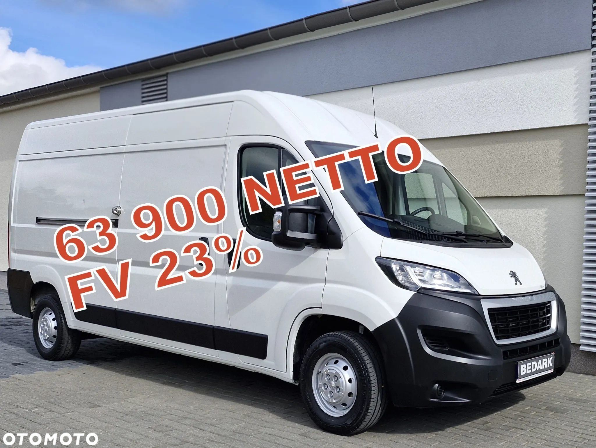 Peugeot BOXER, L3H2, nawigacja, klima, tempomat, czujniki - 3