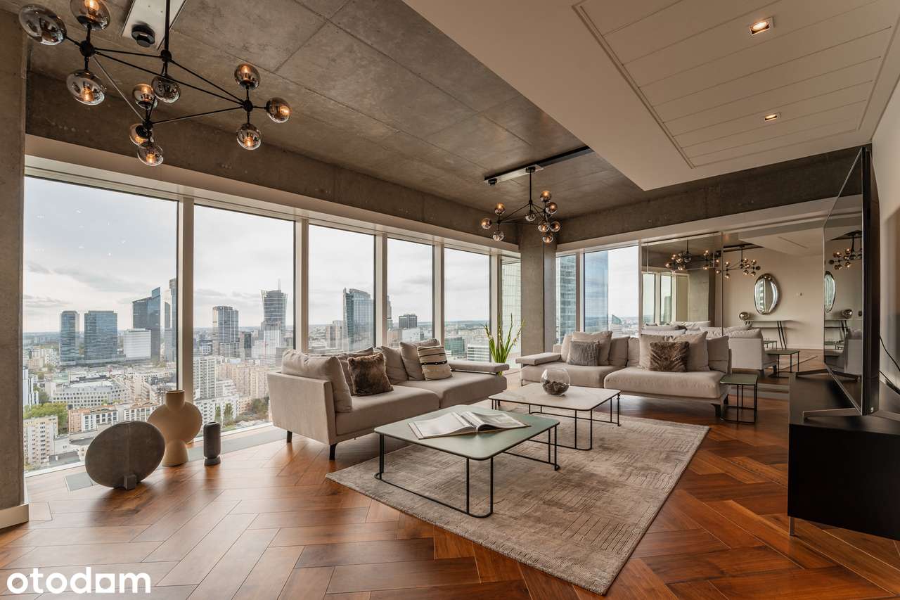 172,4 m² | Złota 44 | 26. piętro | 3 pokoje