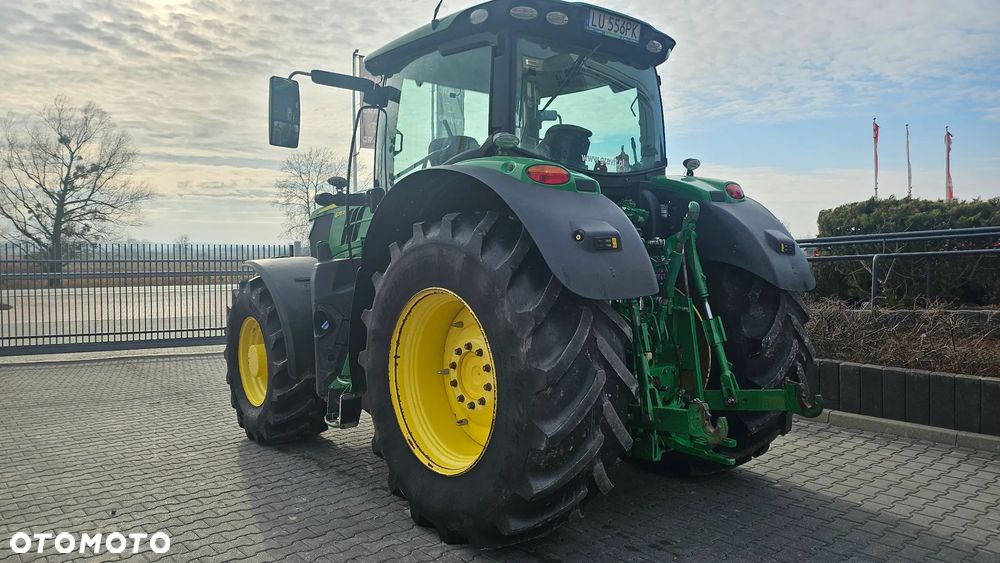 John Deere JD 6215R, 50 km/h, pneumatyka, przedni TUZ, bogata wersja, autentyczny przebieg! - 8