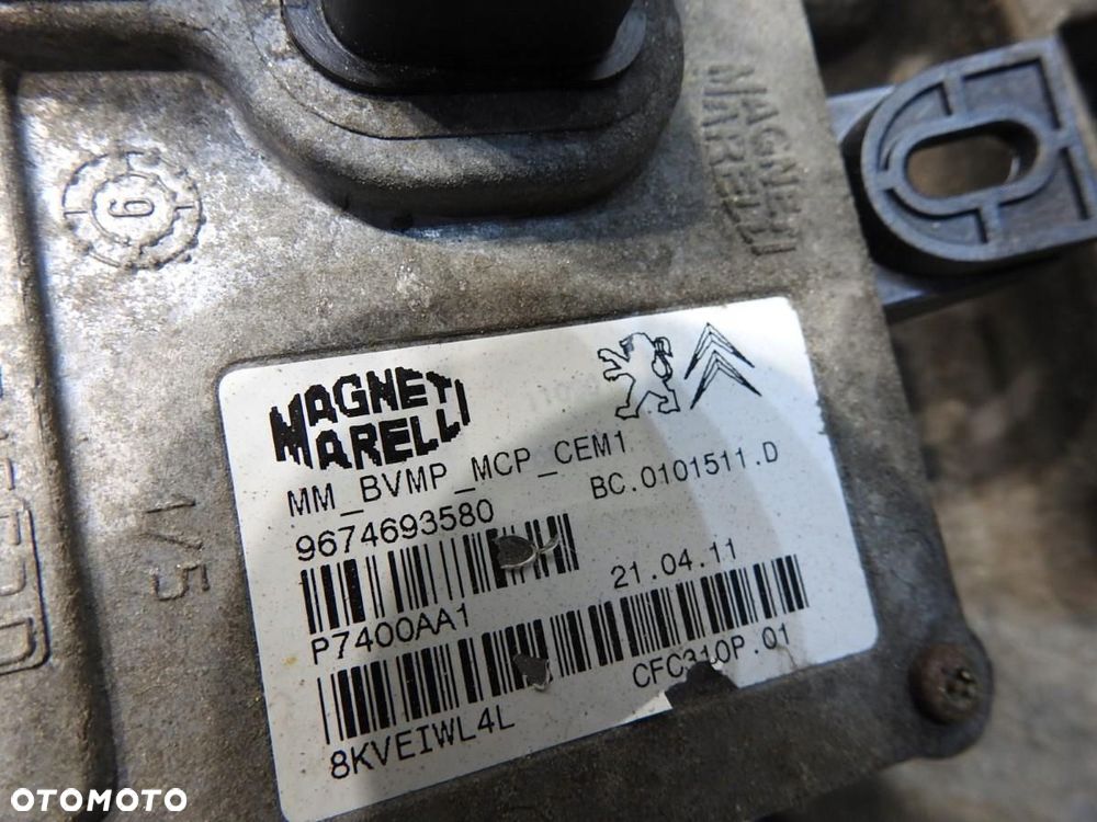 SKRZYNIA BIEGÓW STEROWNIK PEUGEOT 508 I 1.6 E-HDI 20DS87 9674693580 - 6