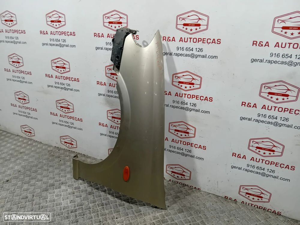 Guarda Lamas Frente Frontal Esquerdo Nissan Almera 2 II Fase 2 Original - 3