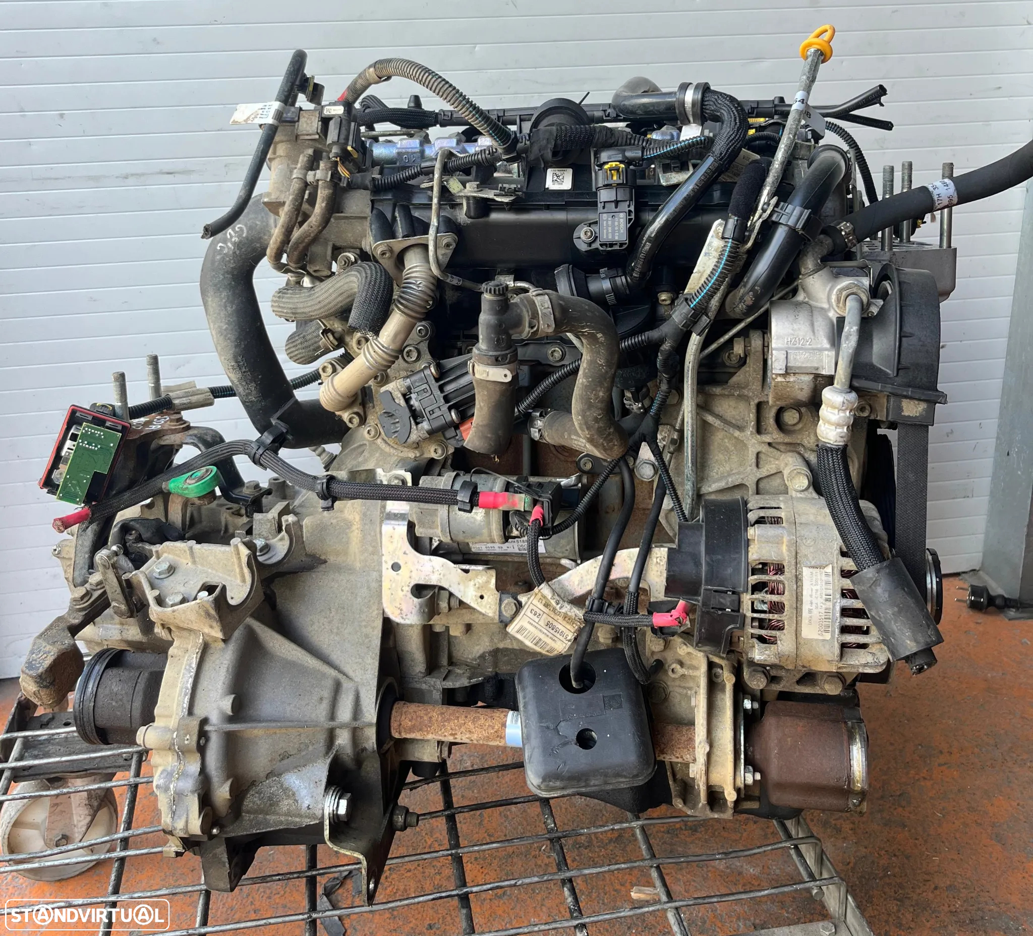 Motor Fiat Doblo/Punto/Fiorino/Alfa Romeo Mito 1.3 Multijet Ref: 330A1000 - 2