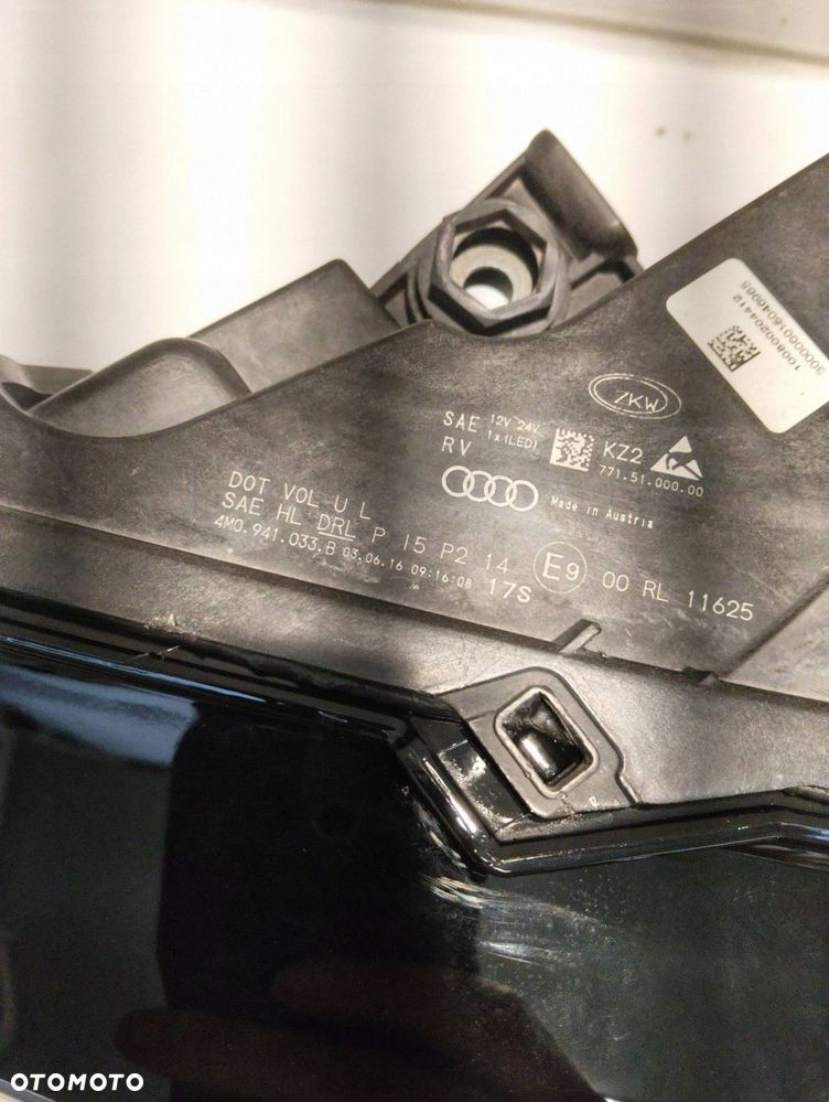 audi q7 4m full led usa przód strona lewa 4m0941033b - 4