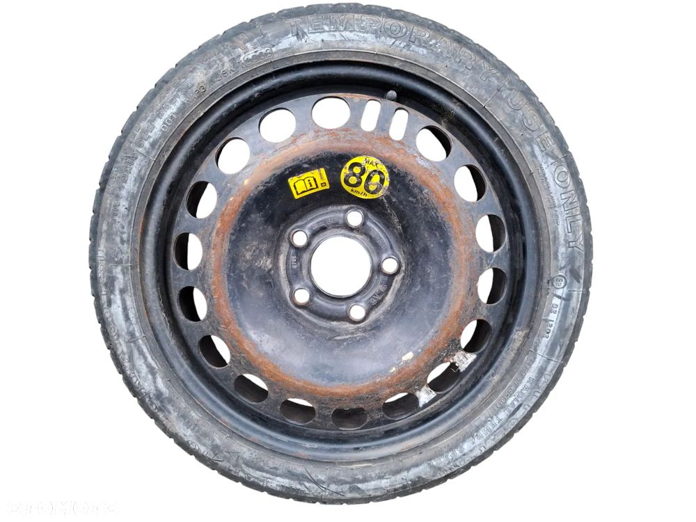 FELGA KOLO ZAPASOWE DOJAZDOWKA OPEL ASTRA H ZAFIRA B SLASK WYSYLKA - 1