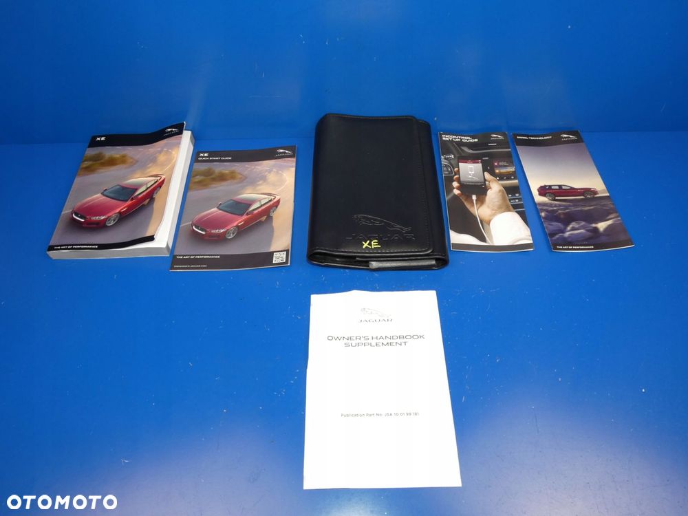 JAGUAR XE X760 INSTRUKCJA OBSŁUGI ETUI KSIĄŻKI - 1