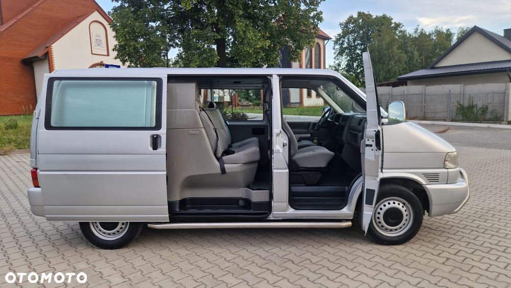 Volkswagen TRANSPORTER T4 Elektryka Tempomat Dubel Kabina Brygadówka Rury Hak - 10