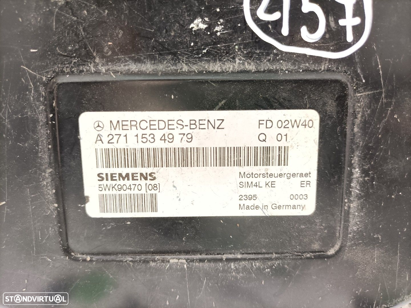 Centralina Motor Mercedes-Benz C-Class (W203) - 2