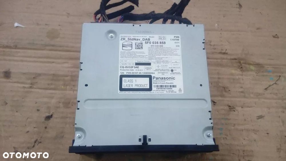 NAWIGACJA SEAT LEON III 5F0035858 5F0919603A - 3