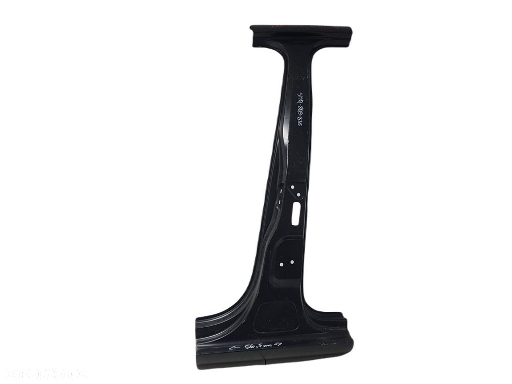 VW GOLF V 5 PLUS  04-12r PRÓG SŁUPEK POSZYCIE LEWE LEWA 5M0809835 - 1