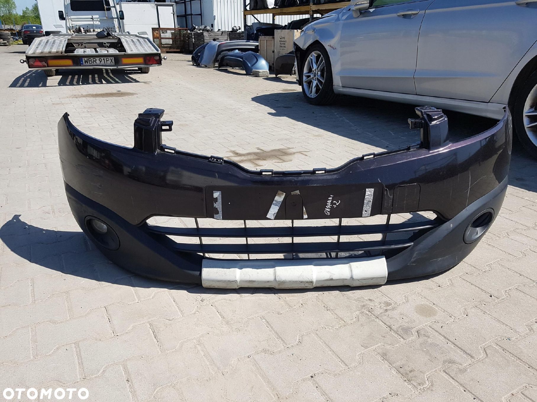 NISSAN QASHQAI I J10 LIFT 10-13r ZDERZAK PRZÓD PRZEDNI GAB - 1