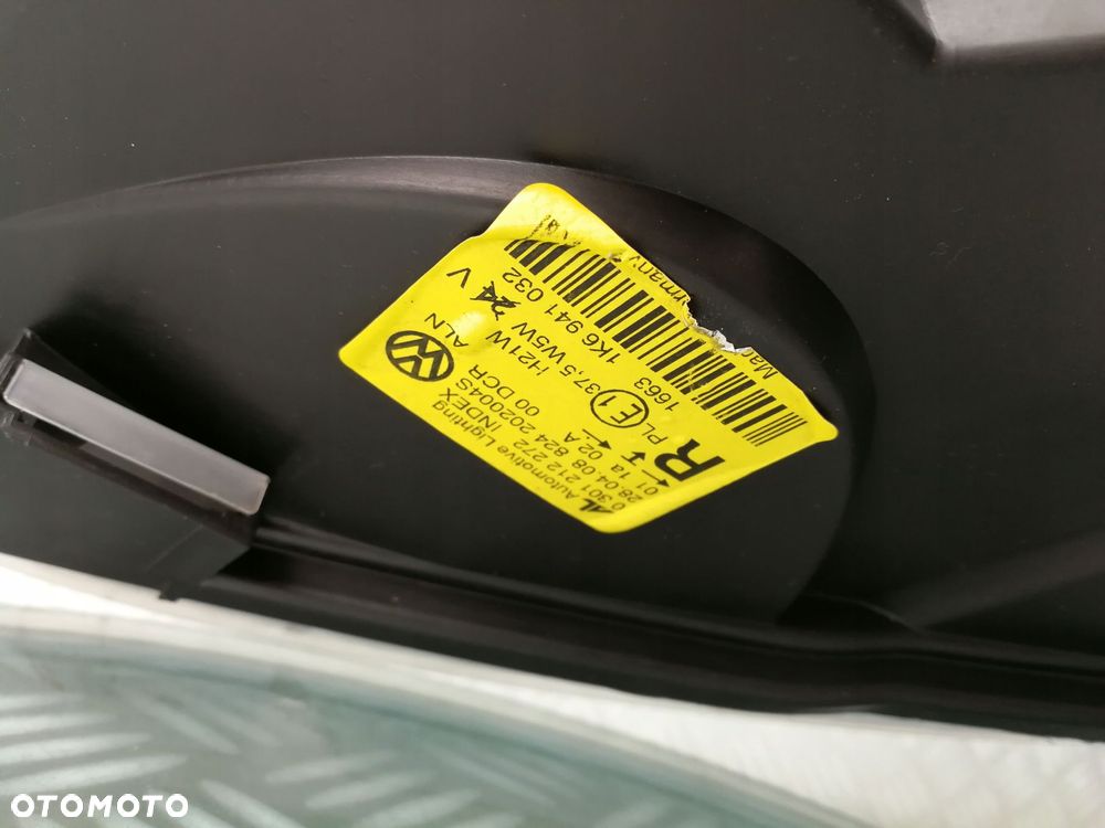 1K6941032 reflektor lampa prawa prawy przód przednia VW GOLF V JETTA XENON - 12