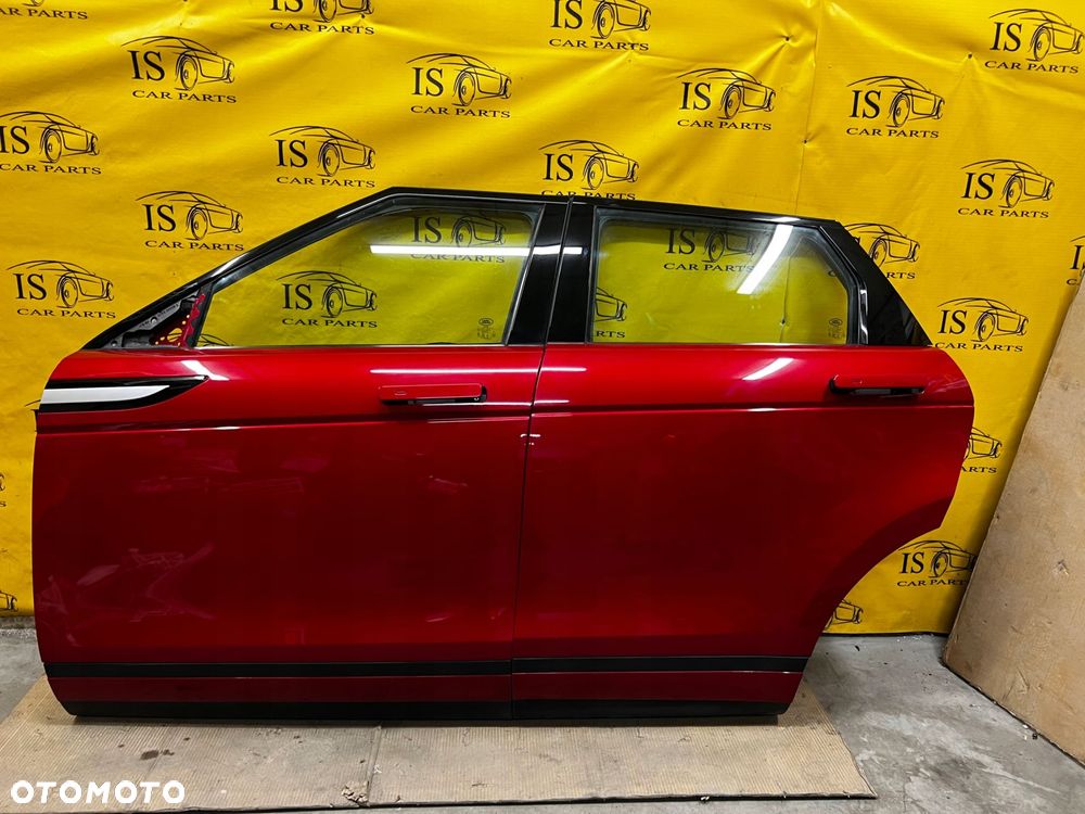 DRZWI LEWA STRONA LEWY PRZÓD TYŁ RANGE ROVER EVOQUE II L551 FIRENZE RED - 1