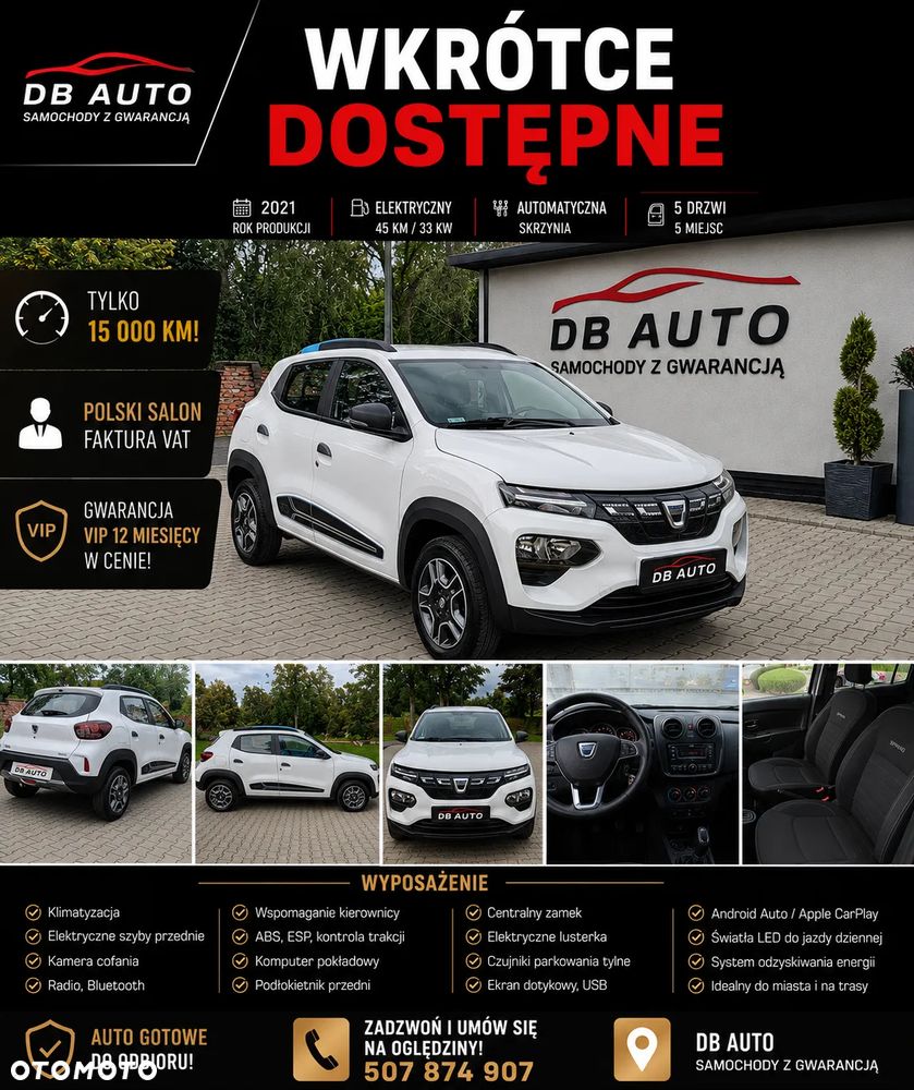 Dacia Spring 27.4kWh Business