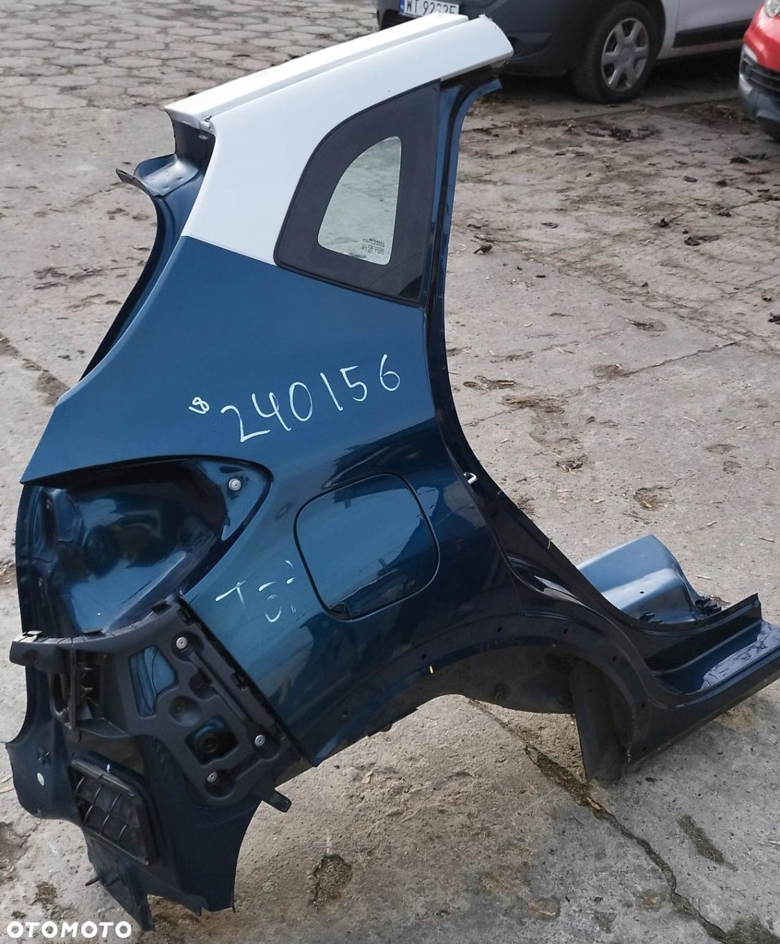 BIXVX ćwiartka błotnik poszycie prawy tył tylny próg RENAULT CAPTUR 1 LIFT - 1
