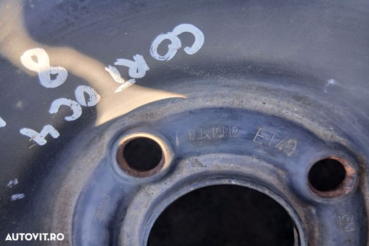 Roata de rezerva R15 2150143 195/60 R15 6JX15H2 ET49 2150143 195/60 R - 3
