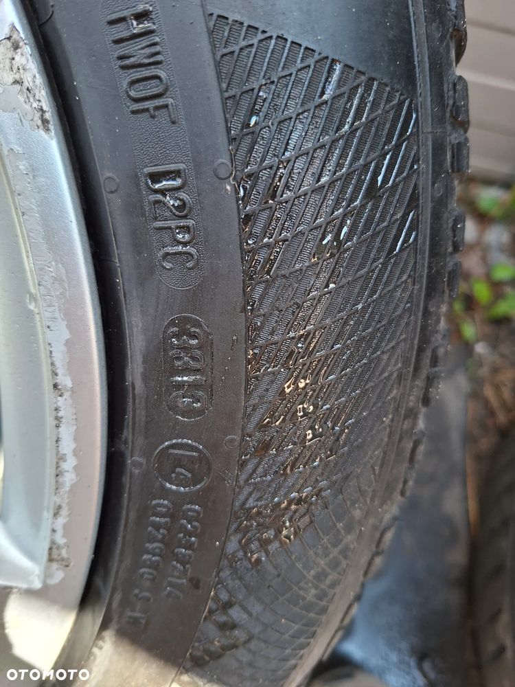 Koła kpl alufelgi 7Jx16 H2 ET43  +opony zimowe 205/55R16 Mercedes - 5