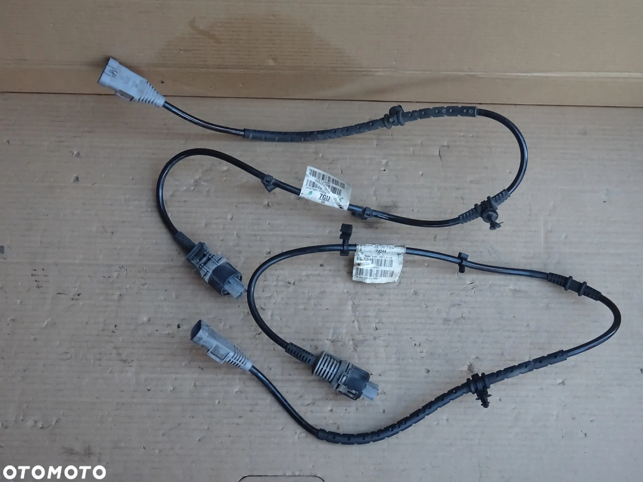 INSTALACJA ELEKTRYCZNA ABS WIĄZKA PRZEWÓD KABEL AMORTYZATORA PRZÓD IDS FLEXRIDE CDC OPEL ASTRA 7PIN - 2