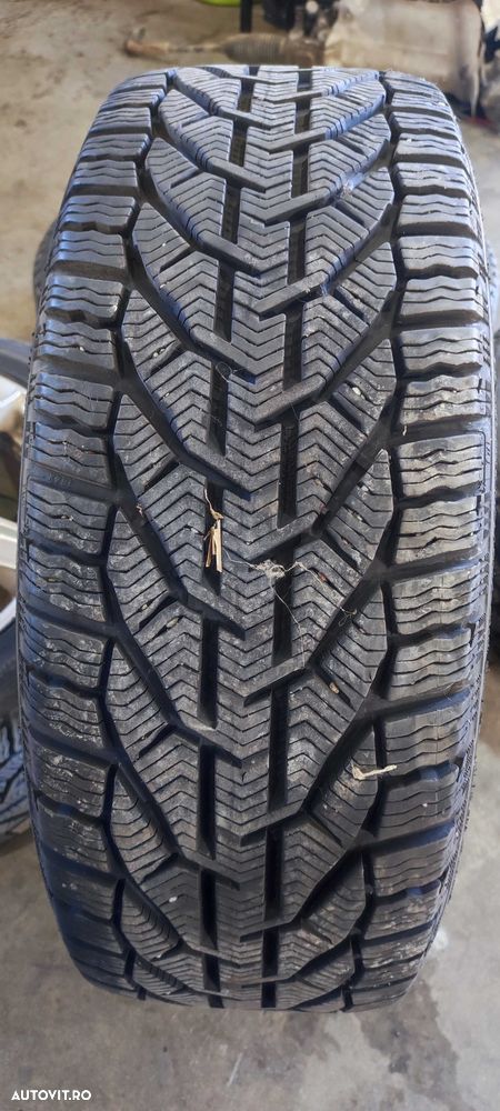 Set jante aliaj pe 17 volkswagen vw passat B6 sedan cu anvelope de iarna DOT 2020 - 10