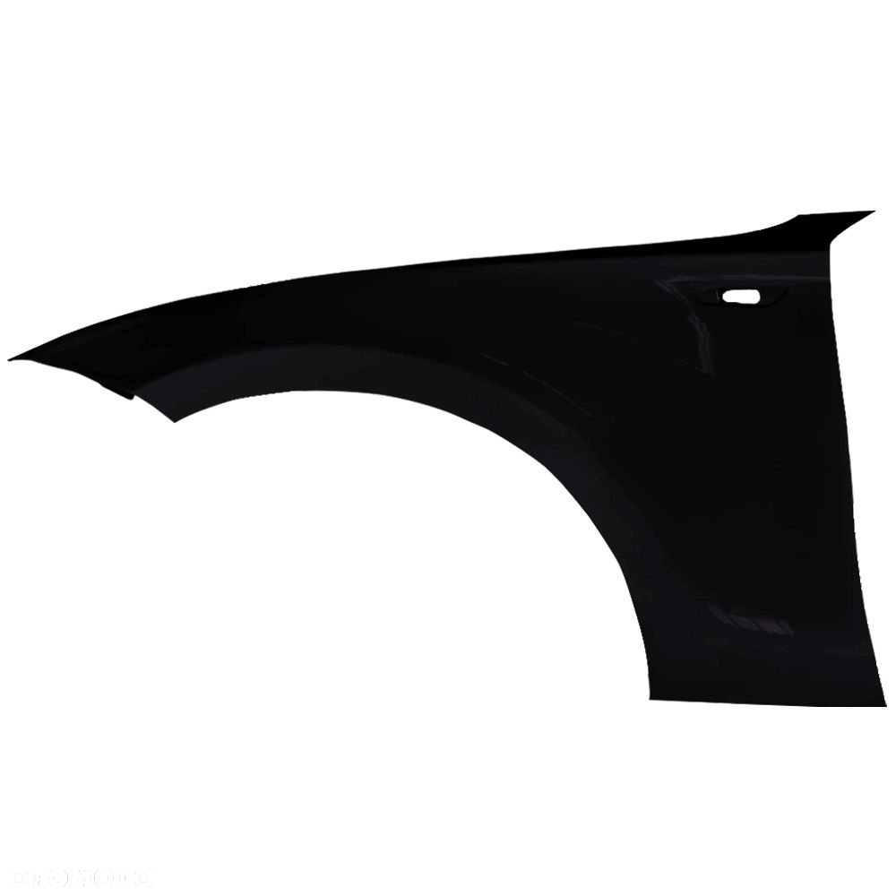 BLU Błotnik BMW 1 I E81 E82 E87 E88 668 lewy czarny 04-13 przód Schwarz II Standard Schwarz - 2