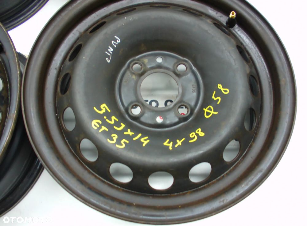 Fiat Felga Felgi Stalowe 4x98 5.5Jx14 et 35 - 4