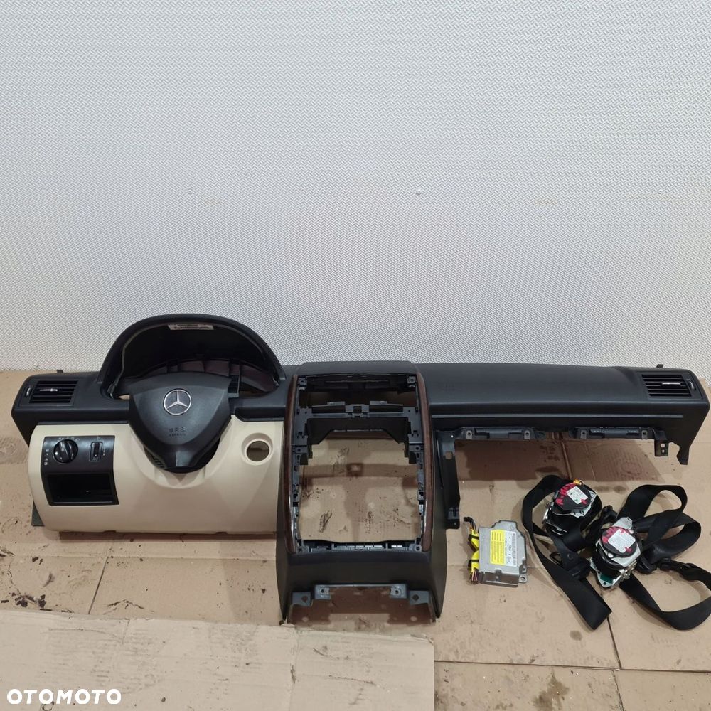 mercedes a w169 kokpit deska konsola komplet eu - 1
