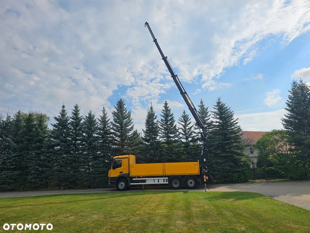 Mercedes-Benz Antos z HIAB 288 / 15m /Pilot/3-oś skrętna