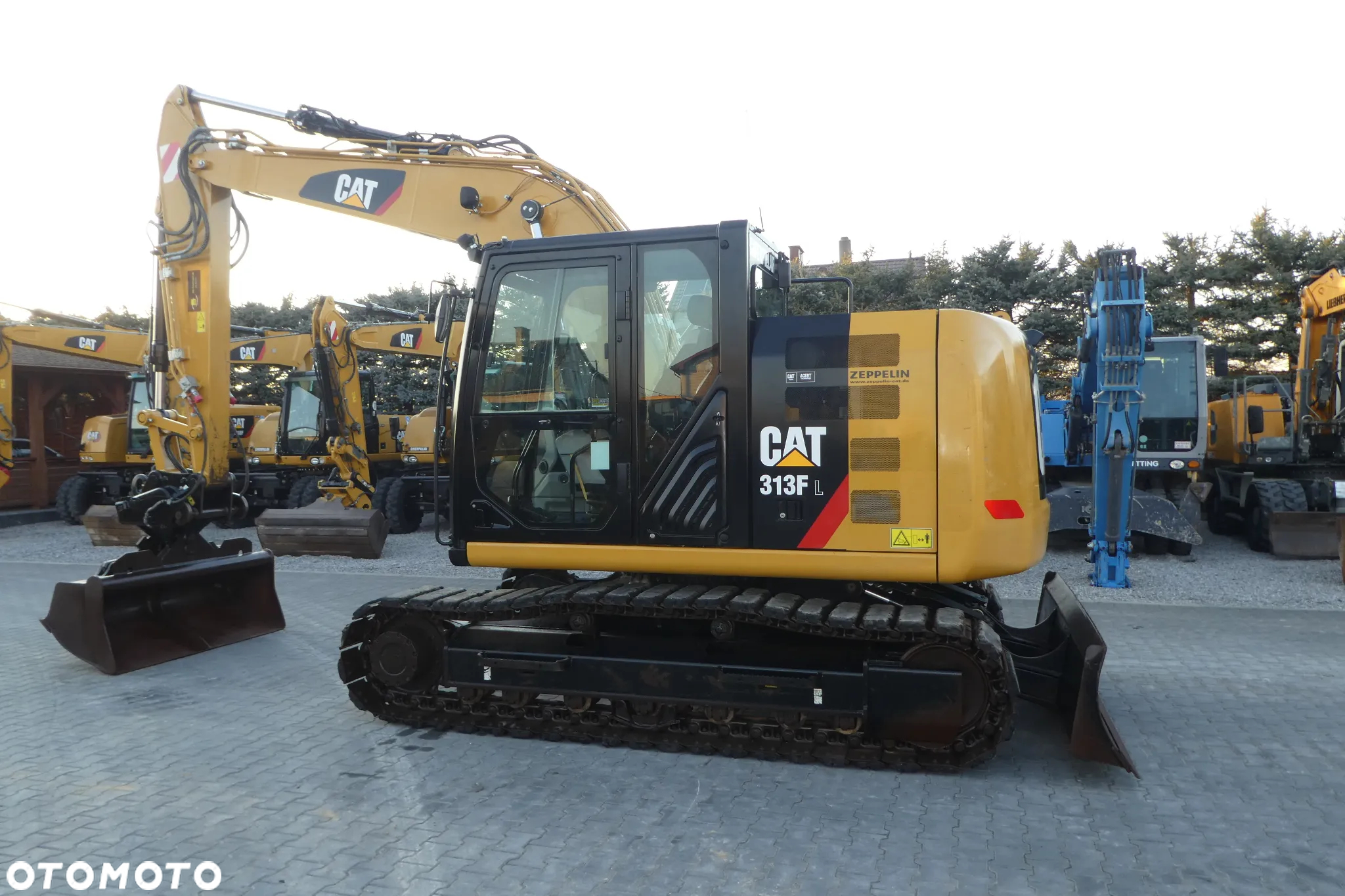 Caterpillar 313FL Z NIEMIEC Z PŁUGIEM - 33