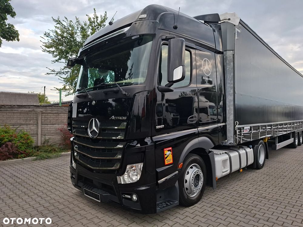Mercedes-Benz ACTROS / 1851 / E 6 / MP 5  / MEGA / LOW DECK /SERWIS W ASO/