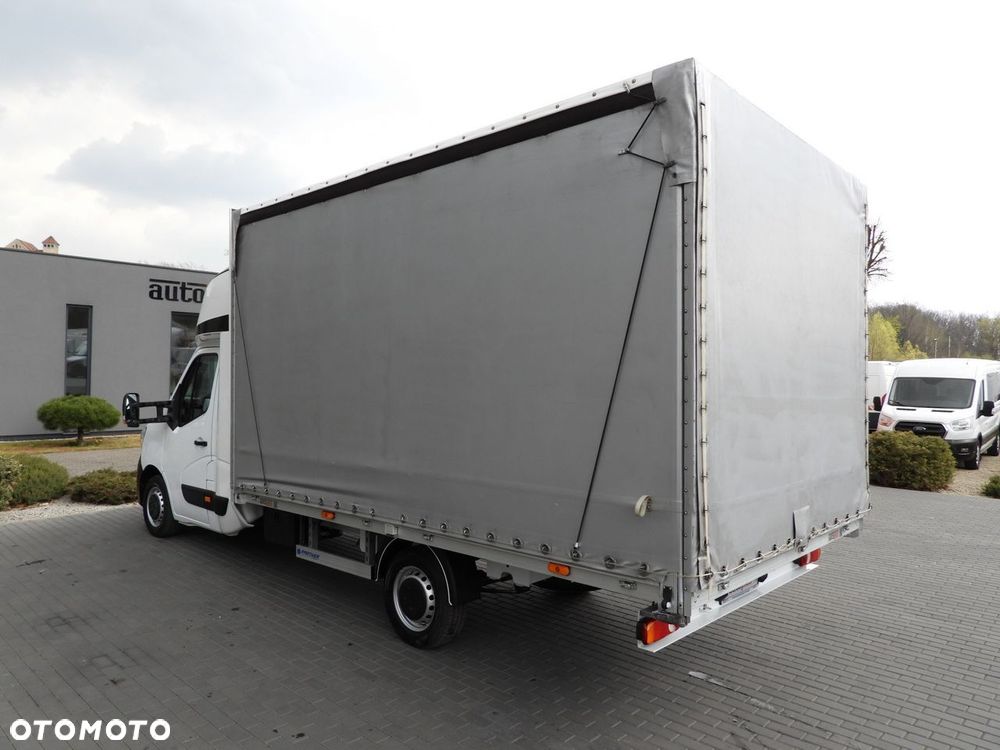 Renault MASTER PLANDEKA 10 PALET WEBASTO TEMPOMAT LEDY PNEUMATYKA KLIMATYZACJA  165KM - 11