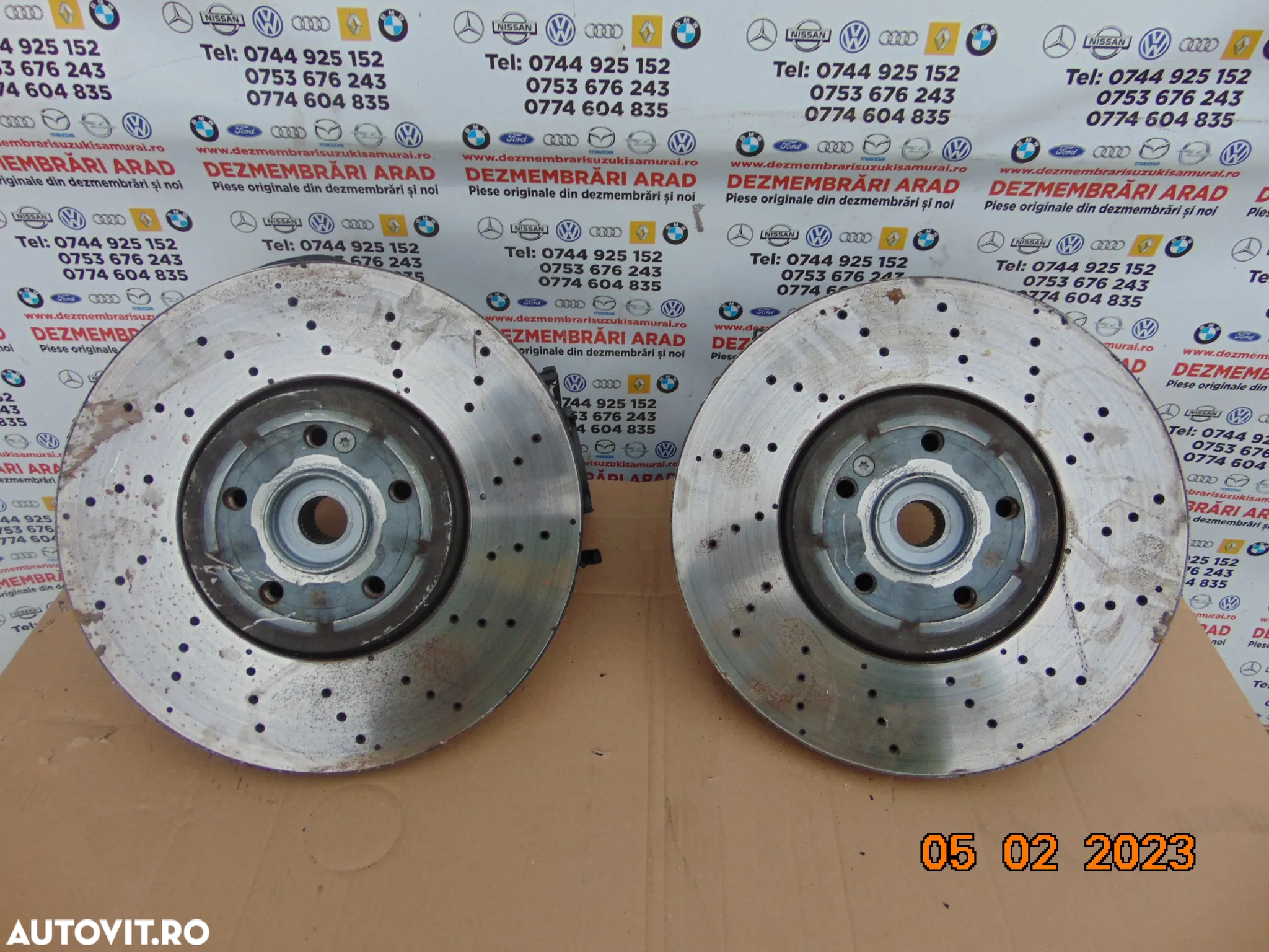 Discuri frana fata Mercedes GLB X247 AMG W247 w118 CLA GLA disc frana ventilat amg discuri ventilat - 2
